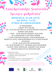 Grafika artykułu: LANCKOROŃSKIE SENIORALIA 