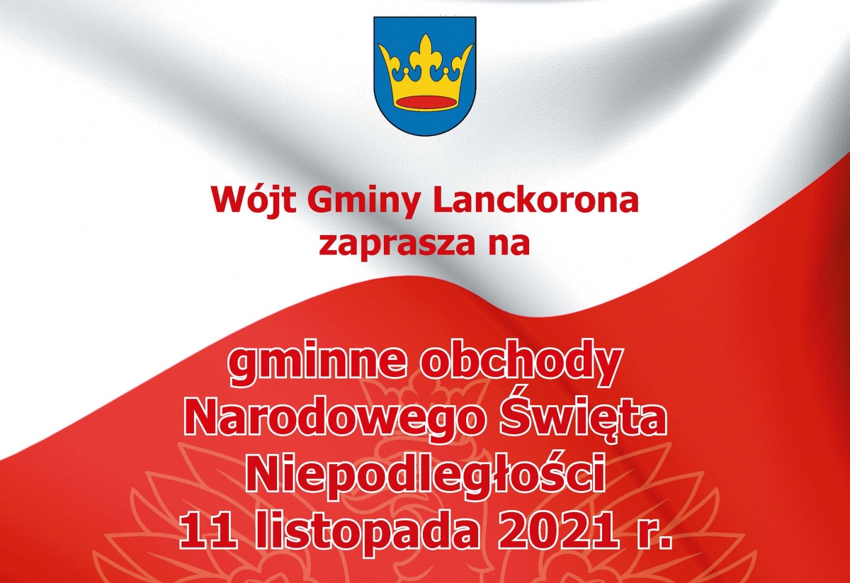 Grafika artykułu: Gminne Obchody narodowego Święta Niepodległości