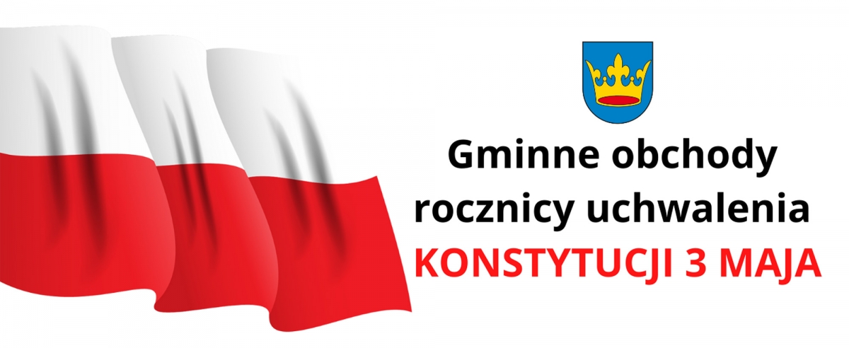 Grafika artykułu: Gminne uroczystości z okazji święta 3 Maja