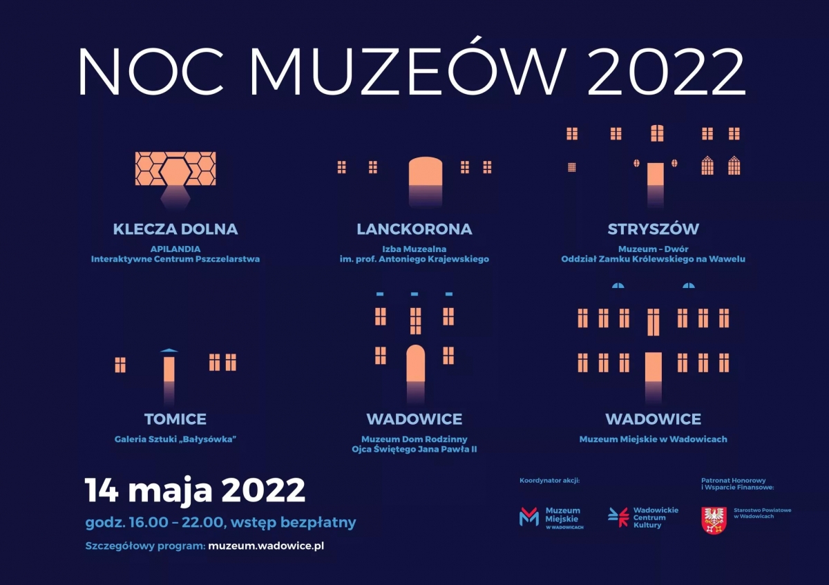 Grafika artykułu: Noc Muzeów 14 maja