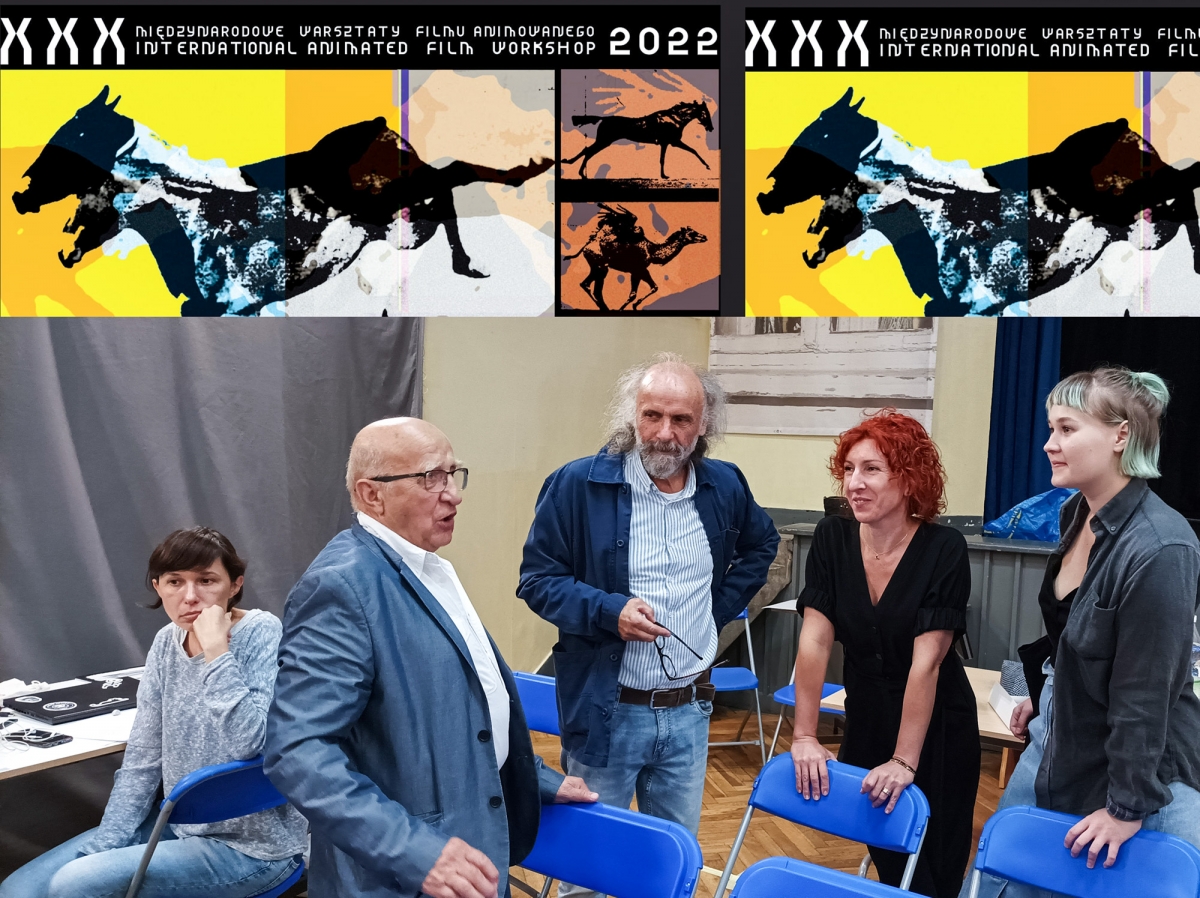 Grafika artykułu: XXX Międzynarodowe Warsztaty Filmu Animowanego na półmetku