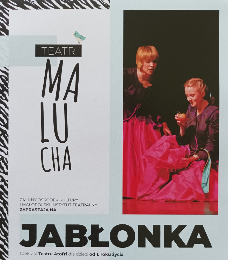 Grafika artykułu: Teatr Malucha zaprasza na spektakl pt. 