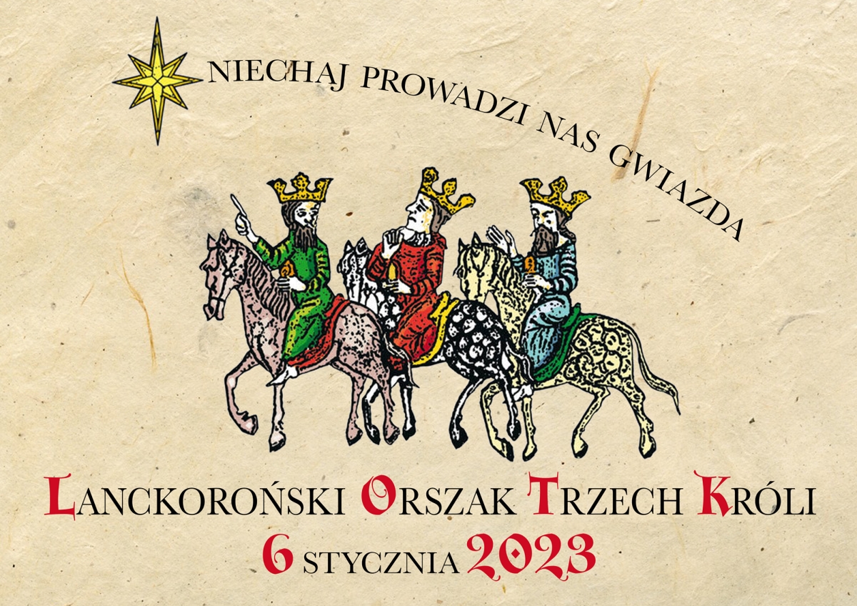 Grafika artykułu: Lanckoroński Orszak Trzech Króli 2023