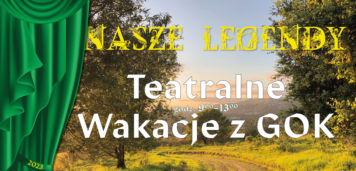 Grafika artykułu: Teatralne wakacje z GOK