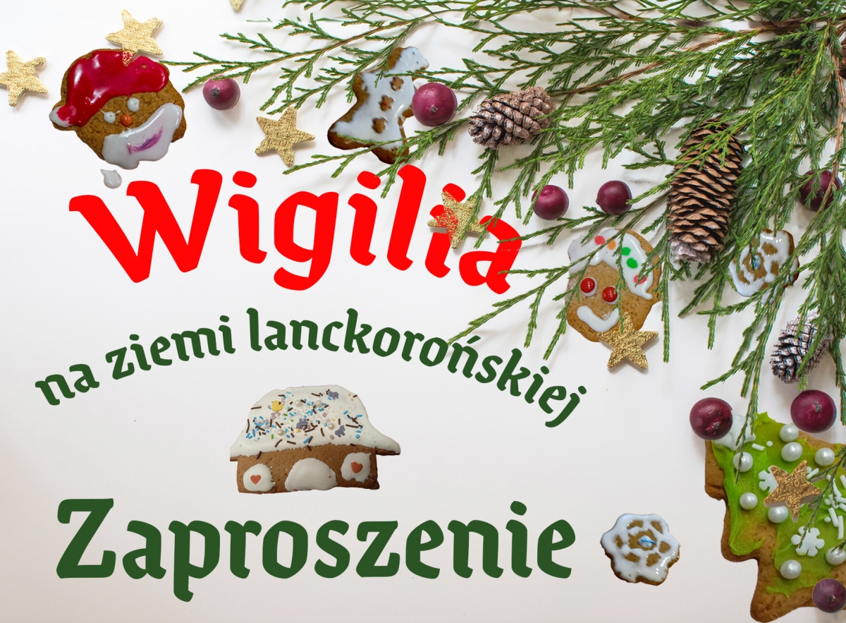 Grafika artykułu: Wigilia na ziemi lanckorońskiej