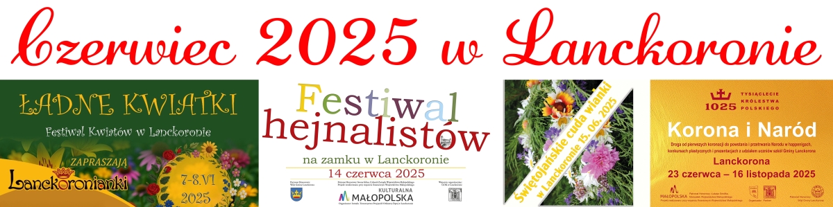 Grafika artykułu: Czerwiec w Lanckoronie